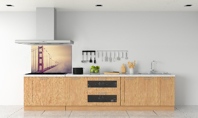 Cooker splashback San Francisco bridge