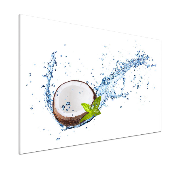 Kitchen splashback Coconut and water