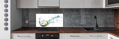 Kitchen splashback Coconut and water