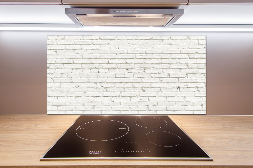 Kitchen splashback Brick wall