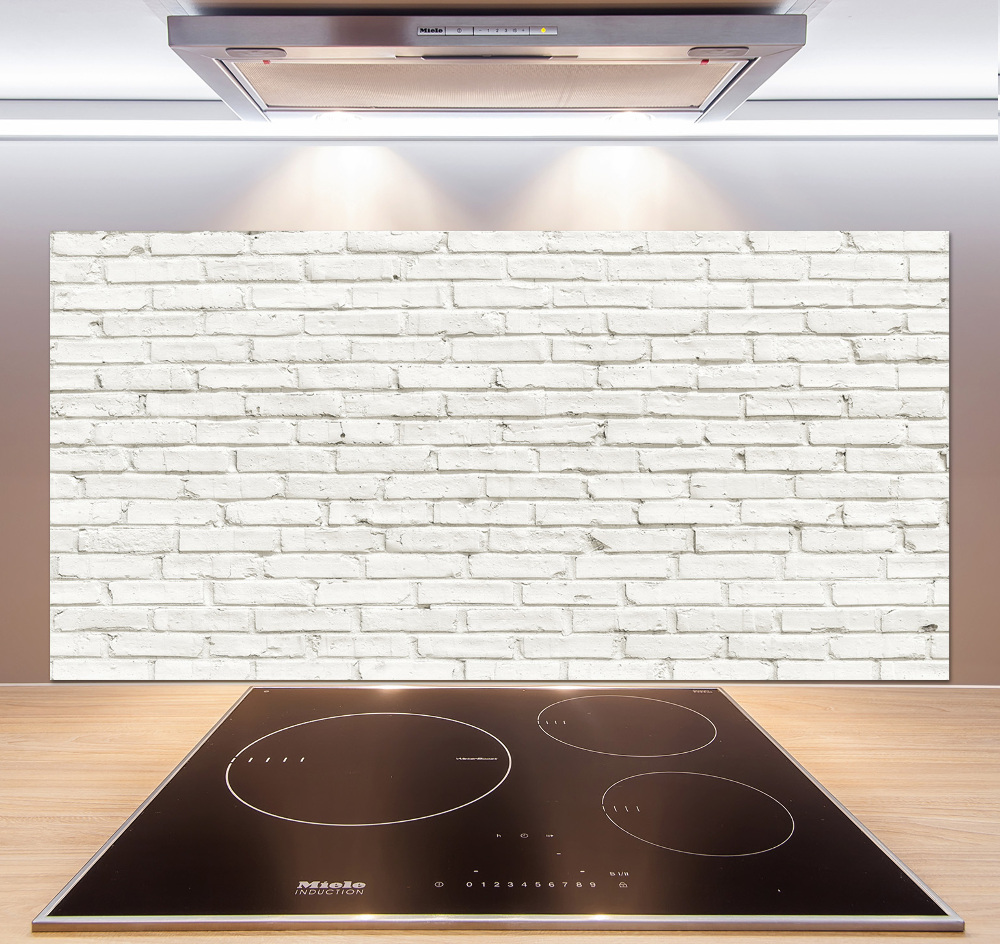 Kitchen splashback Brick wall