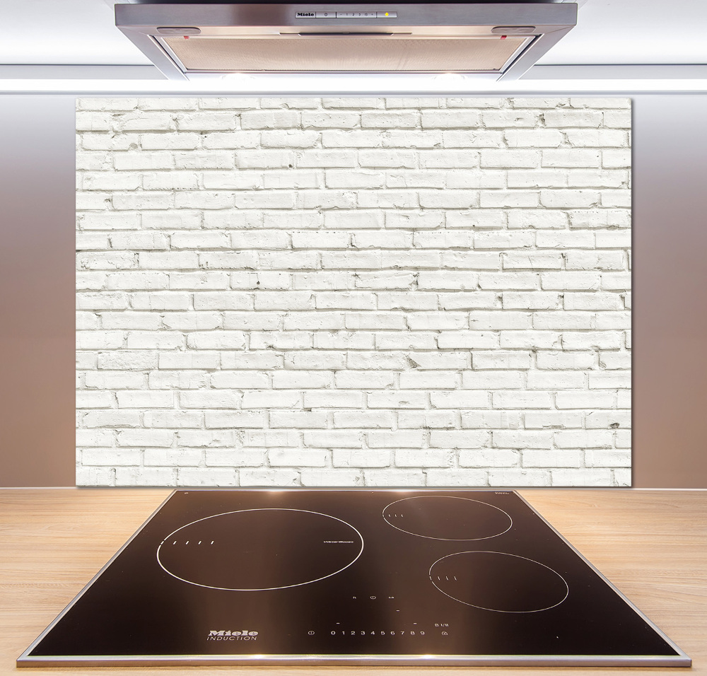 Kitchen splashback Brick wall