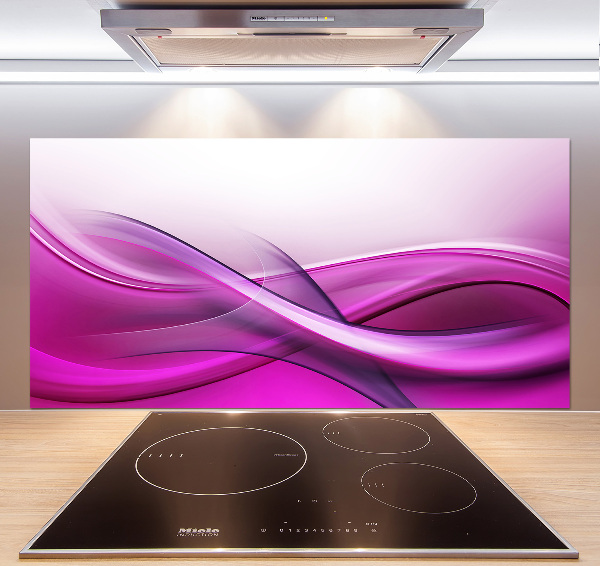 Kitchen splashback Background waves