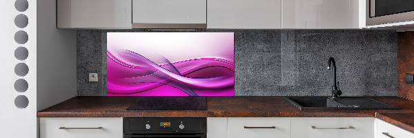 Kitchen splashback Background waves