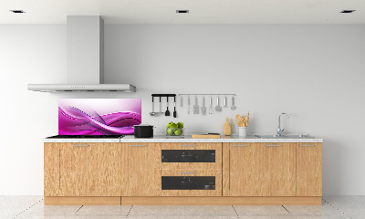 Kitchen splashback Background waves