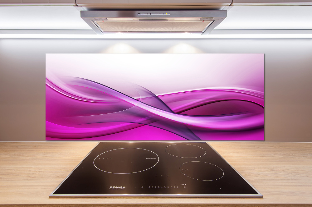 Kitchen splashback Background waves