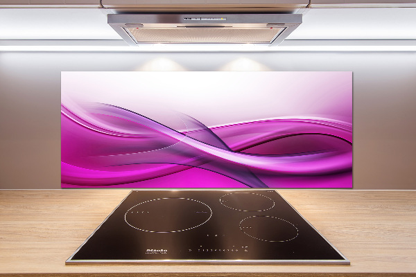 Kitchen splashback Background waves