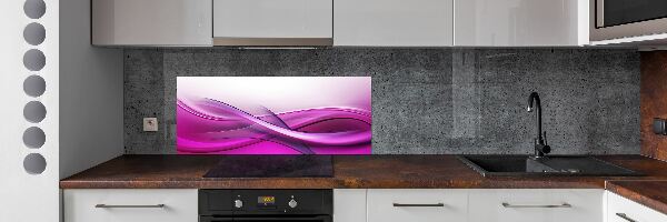 Kitchen splashback Background waves