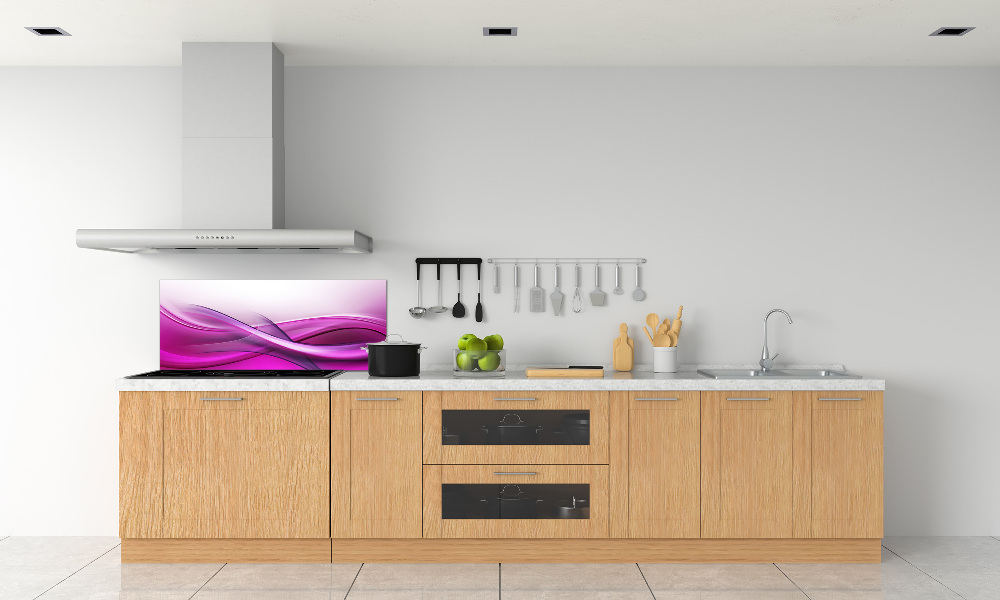 Kitchen splashback Background waves