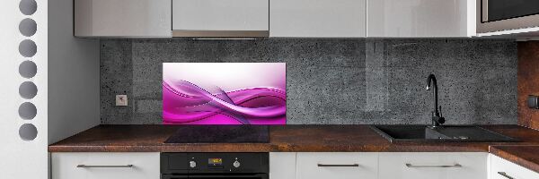 Kitchen splashback Background waves