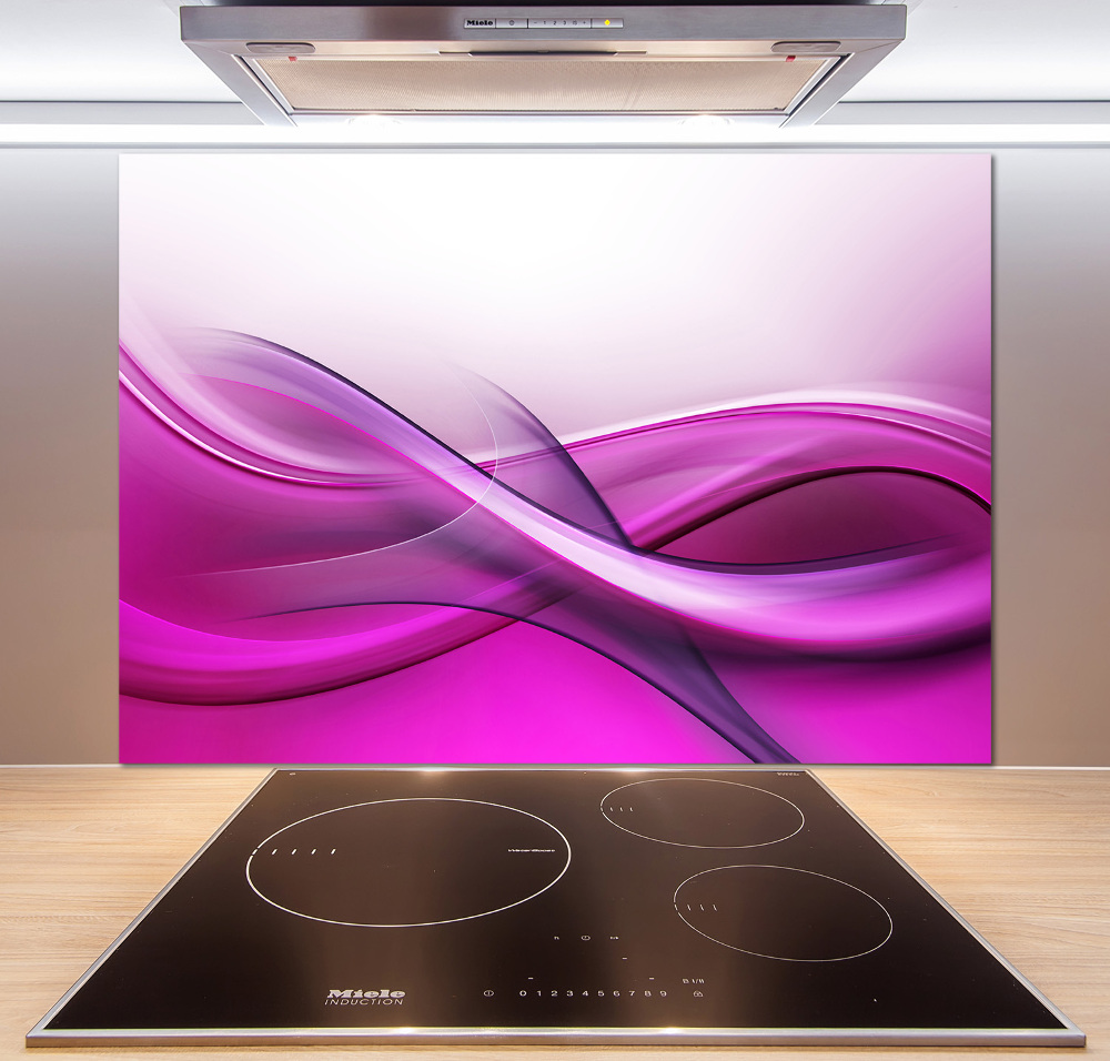 Kitchen splashback Background waves