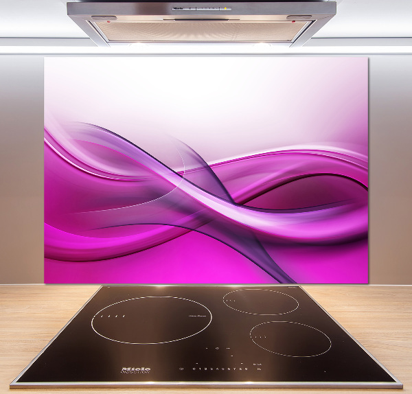 Kitchen splashback Background waves