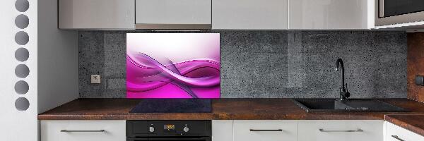 Kitchen splashback Background waves