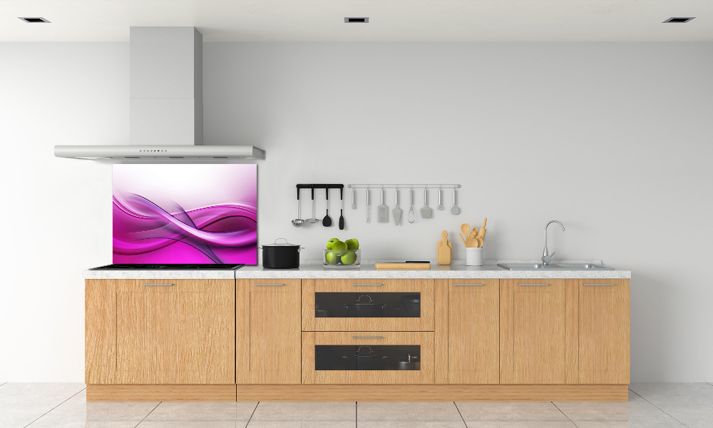 Kitchen splashback Background waves