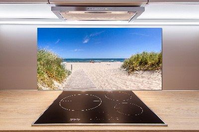 Kitchen splashback Coastal dunes