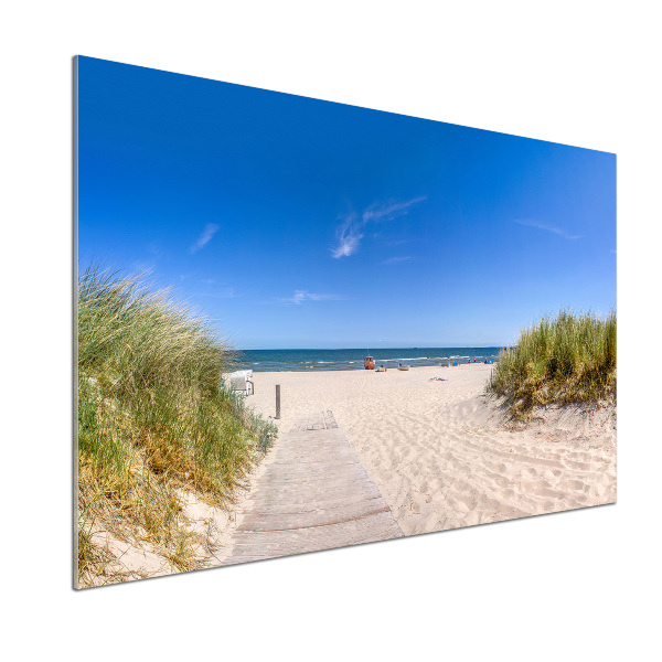 Kitchen splashback Coastal dunes