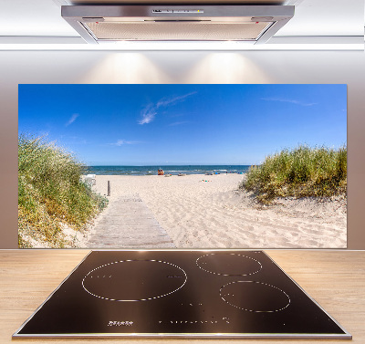 Kitchen splashback Coastal dunes