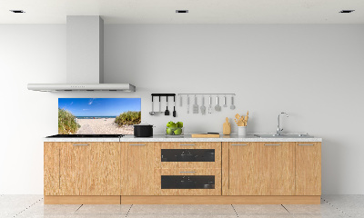 Kitchen splashback Coastal dunes