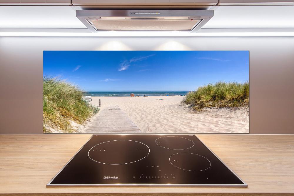 Kitchen splashback Coastal dunes