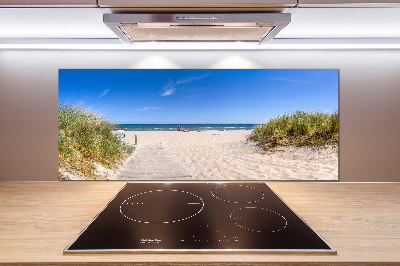 Kitchen splashback Coastal dunes