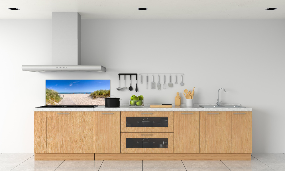 Kitchen splashback Coastal dunes