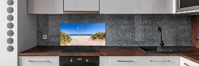 Kitchen splashback Coastal dunes