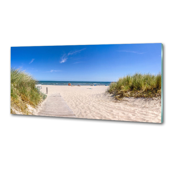 Kitchen splashback Coastal dunes