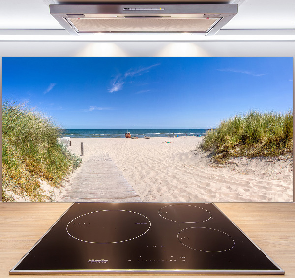 Kitchen splashback Coastal dunes