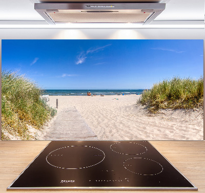 Kitchen splashback Coastal dunes