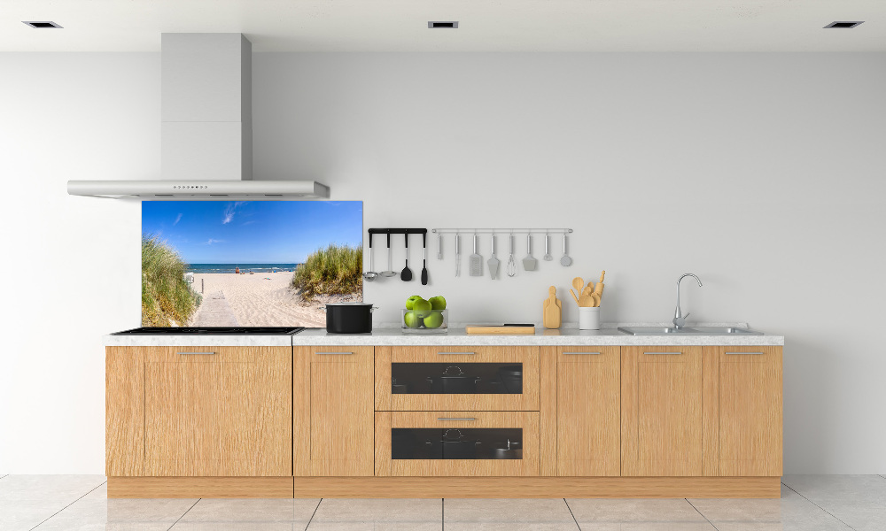 Kitchen splashback Coastal dunes