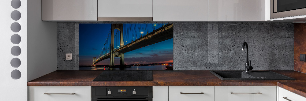 Cooker splashback Brooklyn bridge