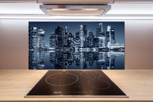 Cooker splashback Singapore at night