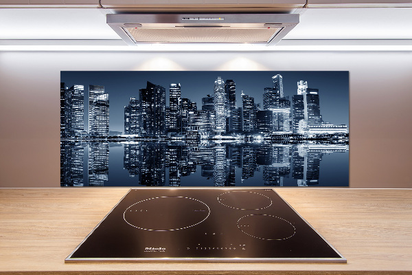 Cooker splashback Singapore at night