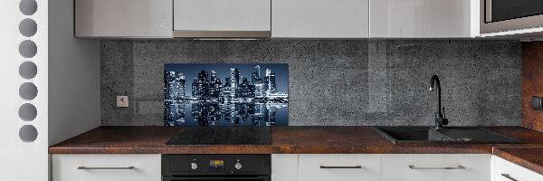 Cooker splashback Singapore at night