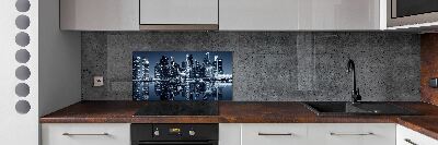 Cooker splashback Singapore at night