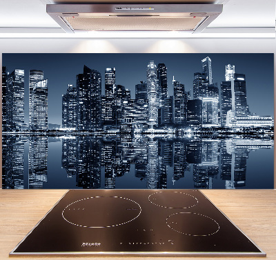 Cooker splashback Singapore at night