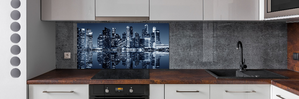 Cooker splashback Singapore at night