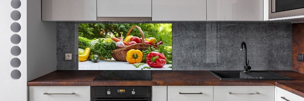 Kitchen splashback Bin