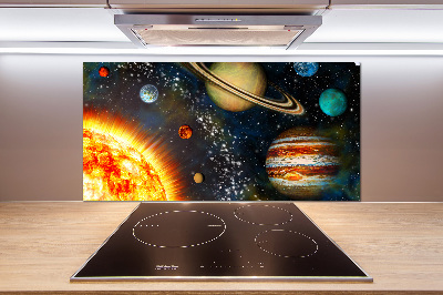 Cooker splashback Solar system