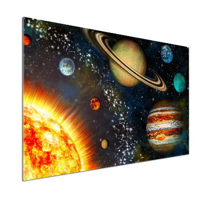 Cooker splashback Solar system