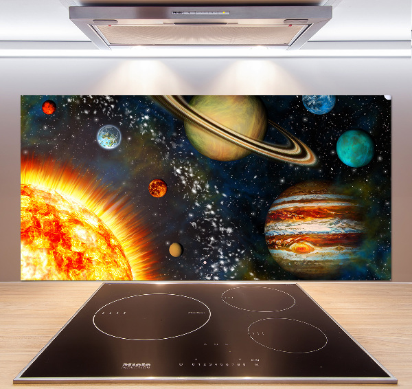 Cooker splashback Solar system