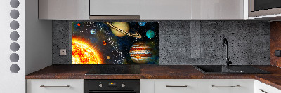 Cooker splashback Solar system