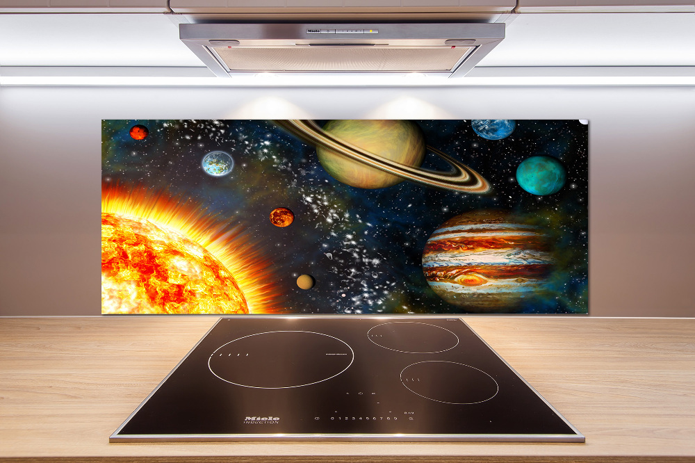 Cooker splashback Solar system