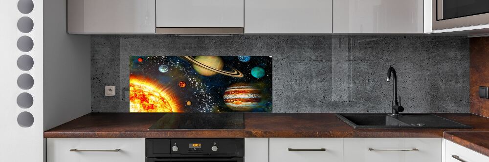 Cooker splashback Solar system