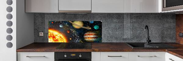 Cooker splashback Solar system