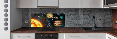 Cooker splashback Solar system