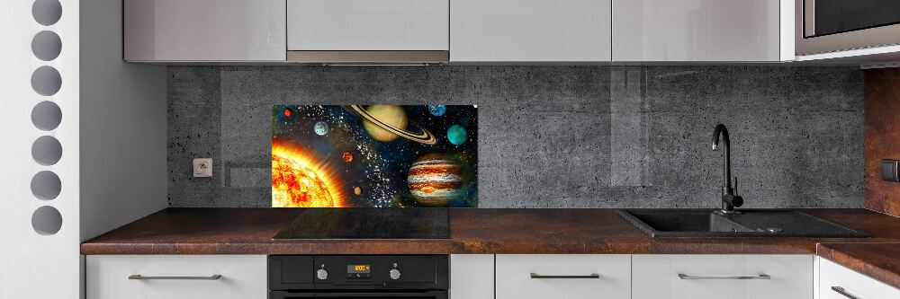 Cooker splashback Solar system