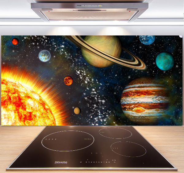 Cooker splashback Solar system