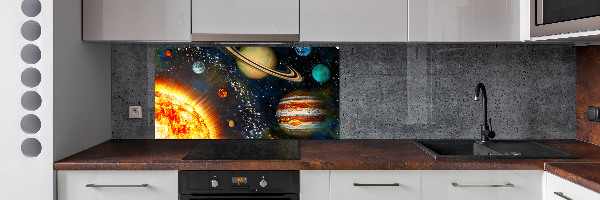 Cooker splashback Solar system