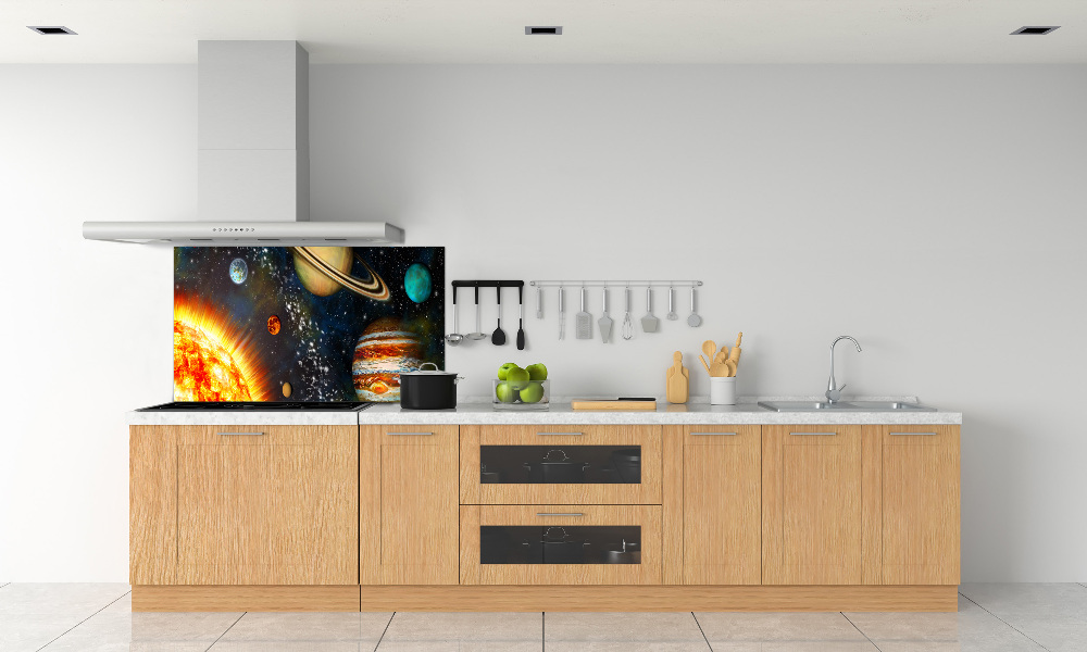 Cooker splashback Solar system